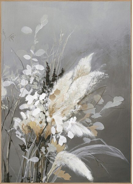 Dipinto 30x40 cm Light Leaves - Malerifabrikken
