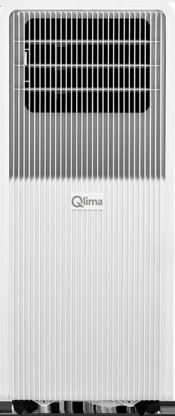 QLIMA Condizionatore Portatile 12000 Btu Climatizzatore con Pompa di Calore Funzione Deumidificatore Gas R290 Classe A/A colore Bianco/Grigio - PH 