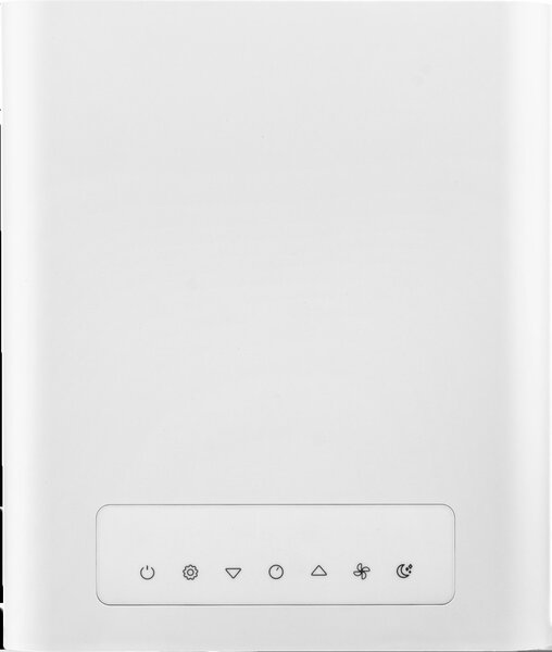 QLIMA Condizionatore Portatile 12000 Btu Climatizzatore con Pompa di Calore Funzione Deumidificatore Gas R290 Classe A/A colore Bianco/Grigio - PH 