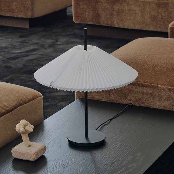 Lampade da tavolo New Works, Nebra, Nero, Soggiorno, Metallo, Design