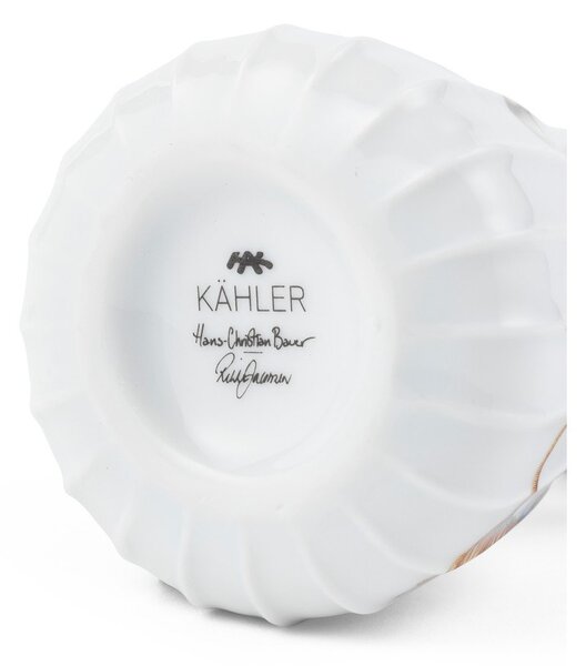 Statuetta natalizia in porcellana (altezza totale 9 cm) Hammershøi Snowwife – Kähler Design
