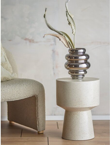 Vaso in vetro fatto a mano di colore argento (altezza 24 cm) Zorya - Bloomingville