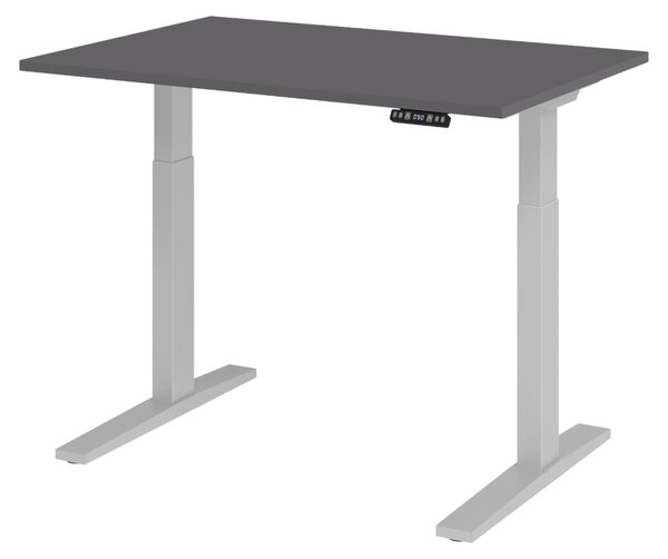 Scrivania elettrica bümö XMKA - Struttura: argento, dimensioni: 120 x 80 cm, decorazione: grafite
