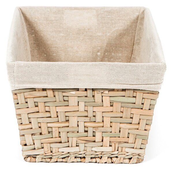 Cestino in giunco, 38,5 x 28,5 cm - Compactor