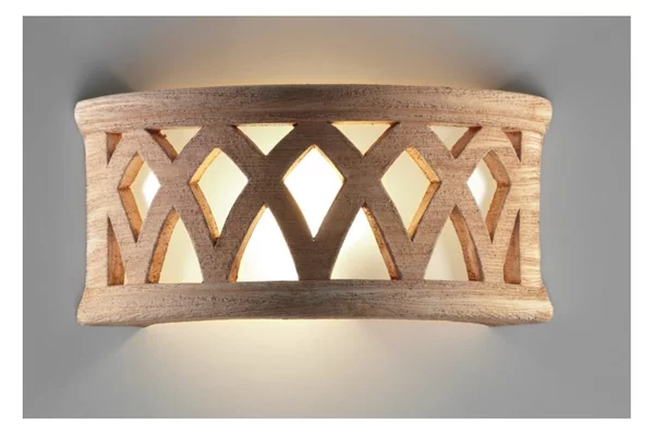 1080A LAMPADA DA PARETE IN TERRACOTTA PER ESTERNO IP65 LED 12W 3000K 1250 LUMEN