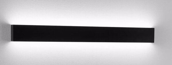 903 APPLIQUE GRANDE RETTANGOLARE IN METALLO BIANCO O NERO LED 36W LUCE CCT 3000K-4000K