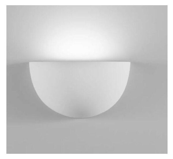861 APPLIQUE ISYLUCE IN GESSO VERNICIABILE A LED INTEGRATO DA 12W