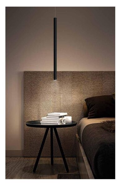 2026 SOSPENSIONE A PARALLELEPIPEDO PICCOLA NERA CON LED INTEGRATO DA 3W
