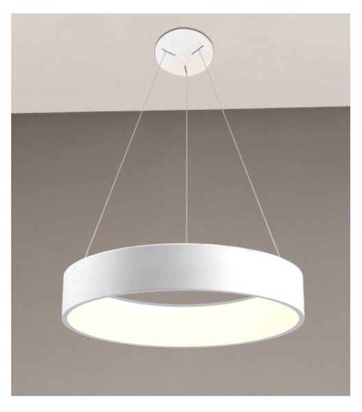 2049 SOSPENSIONE IN METALLO 4 COLORI DIAMETRO 60 CM A LED 35W LUCE CCT 3000K-4000K