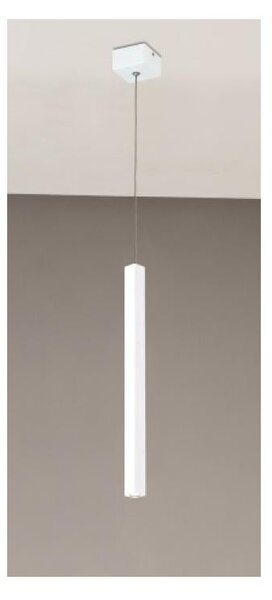 2026 L SOSPENSIONE A PARALLELEPIPEDO GRANDE NERA O BIANCA CON LED INTEGRATO DA 3W