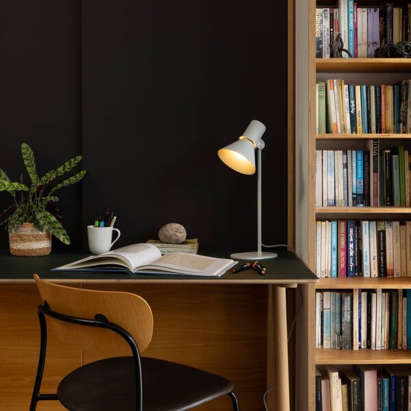 Anglepoise Lampada da tavolo Type 80 T1, Alluminio / Grigio / Zincato, Soggiorno / Sala da pranzo, Alluminio, Design, Lampada da tavolo