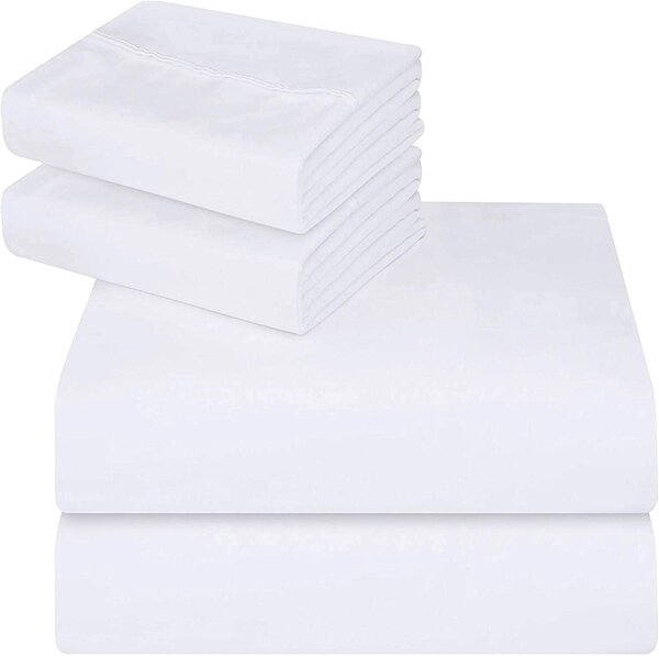 Lenzuola con angoli per letto matrimoniale, extra alte, 35 cm