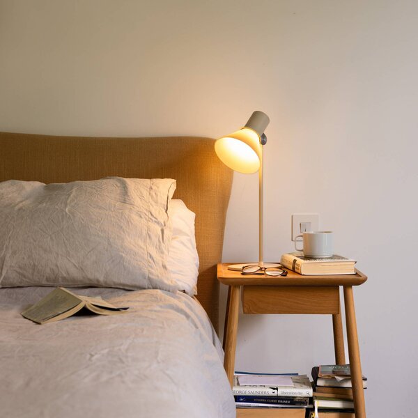 Anglepoise Lampada da tavolo Type 80 T1, Crema / Ambra, Soggiorno / Sala da pranzo, Alluminio, Design, Lampada da tavolo