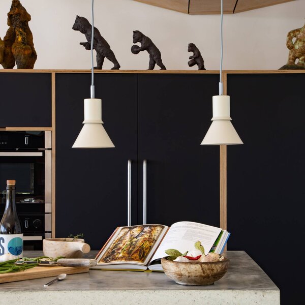Anglepoise Lampada a sospensione Type 80, dimmerabile, Crema / Ambra, Cucina, Alluminio, Design, Lampada a sospensione