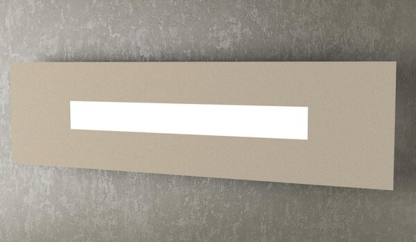 WALLY APPLIQUE 60 CM IN METALLO VERNICIATO 4 COLORI A LED 20W LAMPADINA SOSTITUIBILE