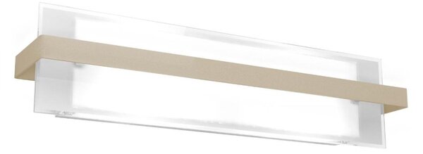 CROSS APPLIQUE GRANDE CM 60 CON MONTATURA BIANCA, SABBIA O NERA VETRO SATINATO