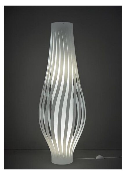 HELIOS DAMA LAMPADA DA TERRA ALTEZZA 123 CM IN VARI COLORI PORTALAMPADE 2XE27 DI LINEA ZERO