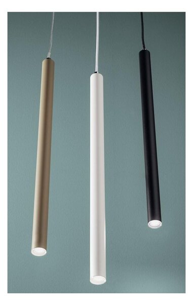 TUBE LED 5W 3000K ALIMENTAZIONE 230V BIANCO TORTORA NERO MODERNO ONDALUCE