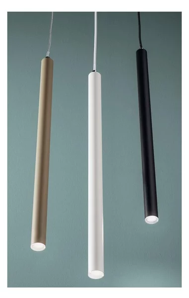 TUBE LED 5W 3000K ALIMENTAZIONE 230V BIANCO TORTORA NERO MODERNO ONDALUCE