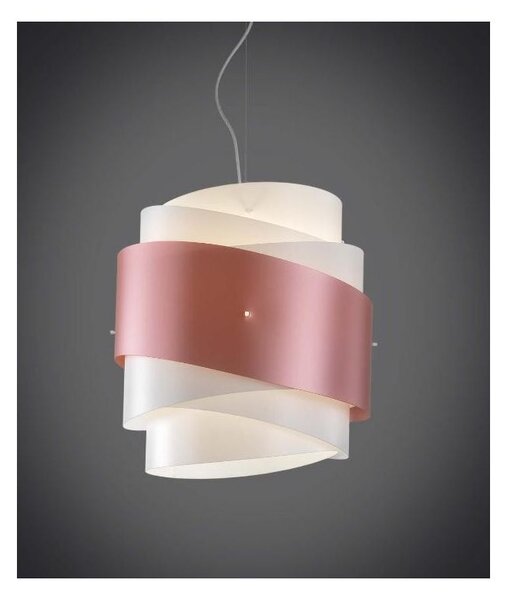 BEA SOSPENSIONE MODERNA IN 6 COLORI IN POLILUX DIAMETRO CM 60 DESIGN MODERNO DI LINEA ZERO