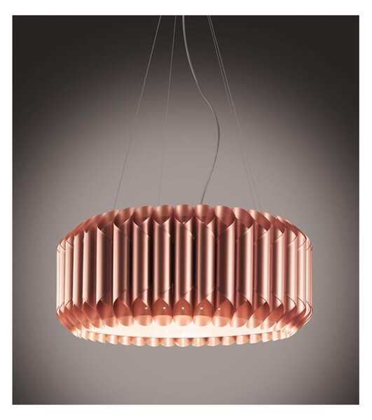 LOUISE S3 LAMPADARIO A SOSPENSIONE IN POLILUX 5 COLORI DESIGN MODERNO DIAMETRO CM 60 DI LINEA ZERO