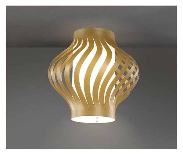 HELIOS PLAFONIERA DIAMETRO CM 40 IN POLILUX 9 COLORI DESIGN MODERNO DI LINEA ZERO MADE IN ITALY