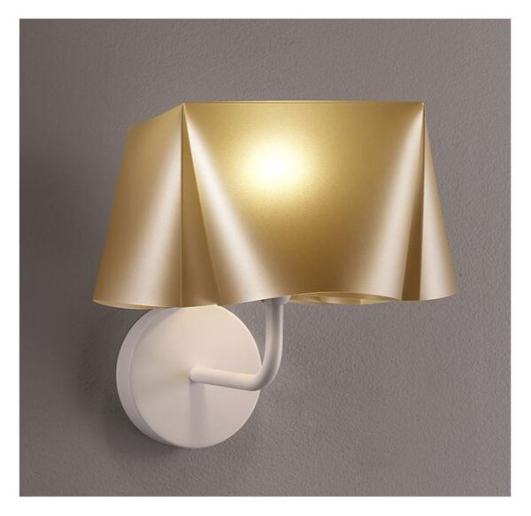 WANDA LAMPADA DA PARETE IN POLILUX 5 COLORI DESIGN MODERNO A FAZZOLETTO DI LINEA ZERO