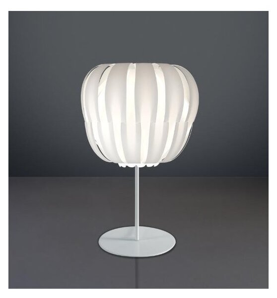 QUEEN LAMPADA DA TAVOLO IN POLILUX 5 COLORI CON BASE ROTONDA MADE IN ITALY DELLA LINEA ZERO