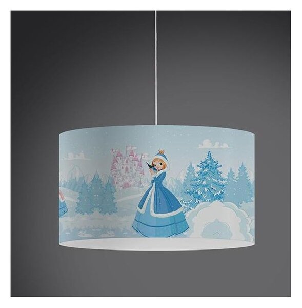 DECOKIDS LAMPADARIO DA BAMBINI IN POLILUX CON SIMPATICHE GRAFICHE MADE IN ITALY DI LINEA ZERO
