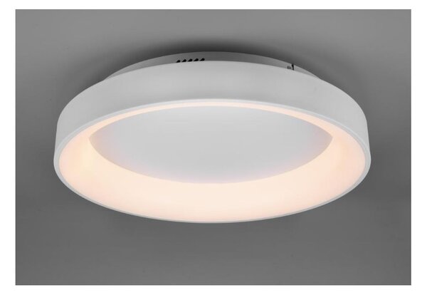 GIRONA PLAFONIERA MODERNA DIAMETRO CM 60 CON LED 48W LUCE DIMMERABILE BIANCO O NERO