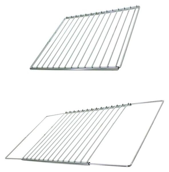 Griglia regolabile per barbecue, dimensioni 47-75 cm x 35 cm, potenza 20 watt, realizzata in metallo lucido