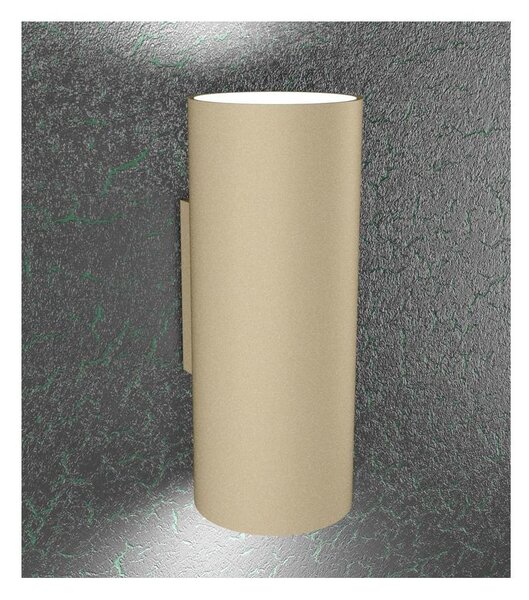 CLOUD APPLIQUE CILINDRICA A BIEMISSIONE DI LUCE IN METALLO 3 COLORI LAMPADINE ATTACCO GX53