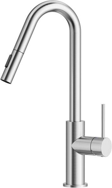 Solidchoice - Rubinetto da cucina con soffione estraibile e 2 modalità di erogazione