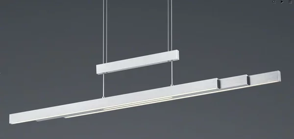 TRAJAN SOSPENSIONE ALLUNGABILE LED 54W LUCE 2700-5000K DIMMERABILE 2 FINITURE COLORE MODERNA