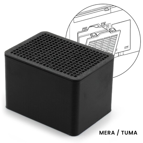 Filtro a carboni attivi adatto a Geberit AquaClean - Adatto ai WC doccia Tuma e Mera - Come il filtro a nido d'ape tipo 3 - Come 242.999.00.1