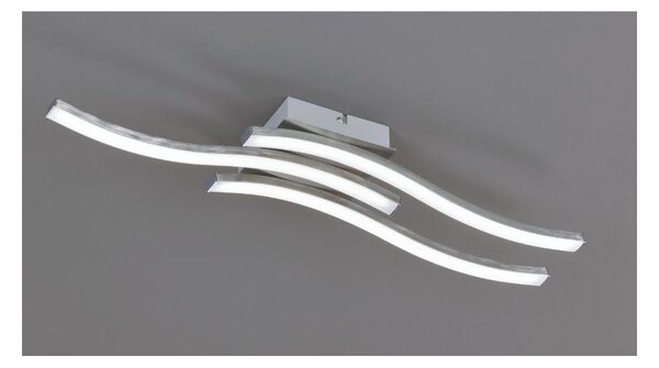 ROUTE PLAFONIERA MODERNA LED 15W LUCE 3000K o 4000K CON 3 BACCHETTE METALLO 4 COLORI