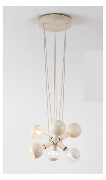 SOSPENSIONE 6 LUCI MAGNETICA IN METALLO DISPONIBILI 8 COLORI FILOTTO ORIGINALE E MODERNA