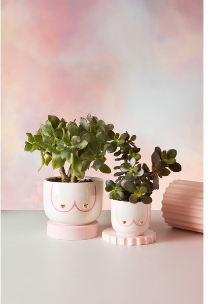 Coprivaso in ceramica ø 8 cm Girl Power – Sass & Belle