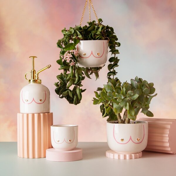 Coprivaso in ceramica ø 8 cm Girl Power – Sass & Belle