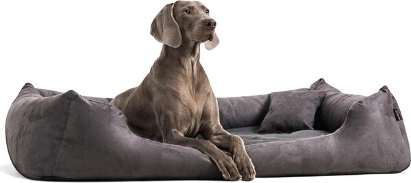 Tierlando MORITZ SOFT divano per cani M - XXL 90 110 130 160 cm - Dimensioni: 90x75cm | Colore: 02 Graphite