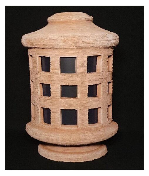 1024A LAMPADA DA PARETE IN TERRACOTTA IP65 ILLUMINAZIONE A LED 12W MADE IN ITALY