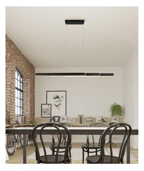 HELIOS SOSPENSIONE ESTENSIBILE LED 48W LUCE 2700-6500K DIMMERABILE 3 FINITURE COLORE MODERNA