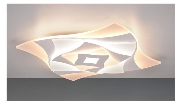 AKITA PLAFONIERA SQUADRATA MODERNA LED 56W LUCE DIMMERABILE TELECOMANDO INCLUSO