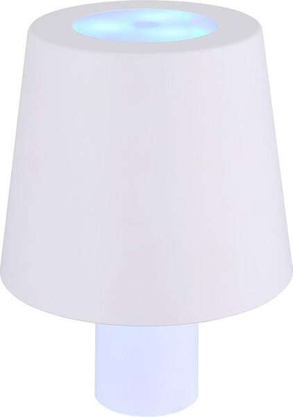 Lampada da tavolo LED RGB, lampada a forma di bottiglia, con controllo touch, alimentata a batteria, altezza 14 cm