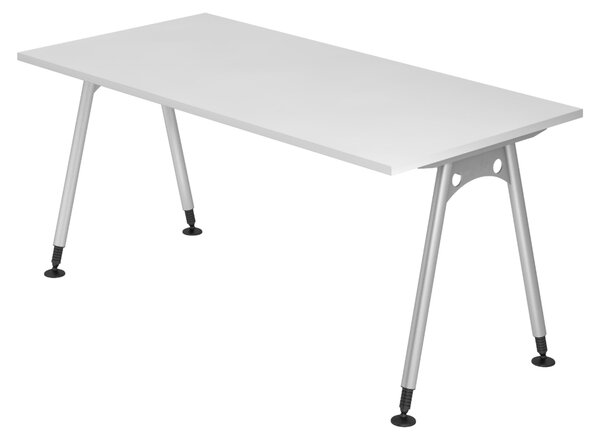 Bümö Scrivania Serie A - Decorazione: bianco, dimensioni: 160 x 80 cm