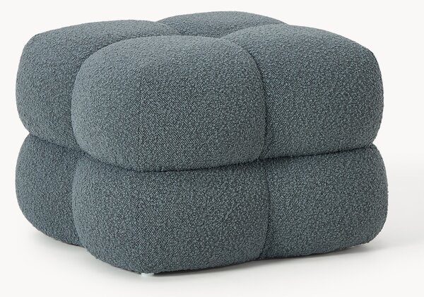 Pouf imbottito in bouclé Ellie