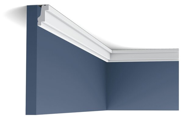 Orac Decor Cb530 Basixx Modanatura d'angolo Modanatura a stucco Modanatura decorativa Modanatura a parete bordata Modanatura a soffitto | 2 metri