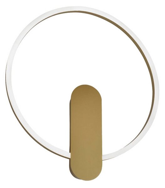 Viokef Applique da parete Zaklin, Ottone / Oro, Soggiorno / Sala da pranzo, Metallo, Moderno, Applique