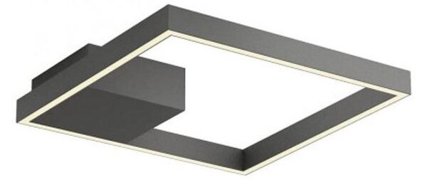 FEBE APPLIQUE PLAFONIERA QUADRATA CM 40X40 LED 30W LUCE 3000K-4000K 3 COLORI MODERNA