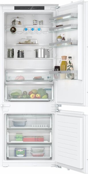 Siemens Frigorifero da Incasso Combinato Capacit 383 Litri Classe energetica E Raffreddamento No Frost colore Bianco - KB96NVFE0 iQ300
